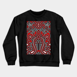 batik batak design Crewneck Sweatshirt